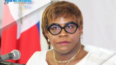 Mme Emmelie Prophète Milcé Ministre A.I Du Ministère de la Justice et de la Sécurité Publique