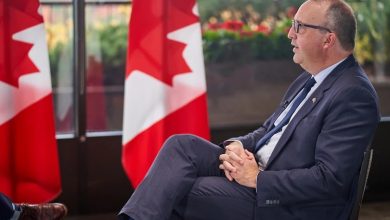 L'ambassadeur du Canada en Haïti, Sébastien Carrière. PHOTO : RADIO-CANADA