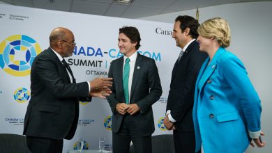 Le premier ministre Justin Trudeau rencontre le premier ministre d’Haïti, Ariel Henry